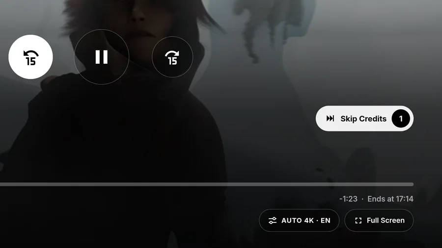 Player audio and subtitle settings